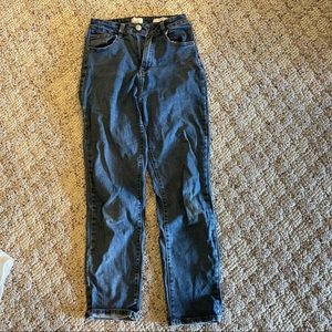 High Waisted Denim Jeans